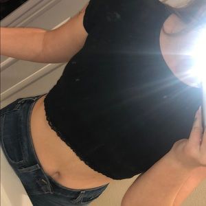 Black Brandy Melville Shirt